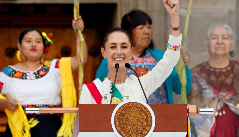 Claudia Sheinbaum, presidenta de México.