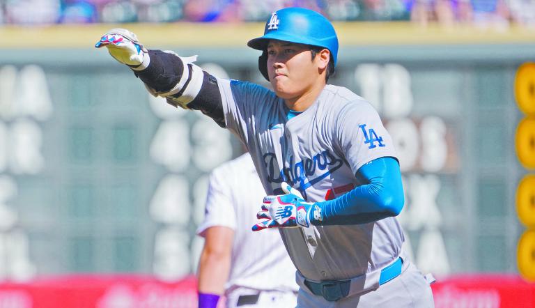 Shohei Ohtani, pitcher de los Dodgers de Los Ángeles. Foto: Reuters