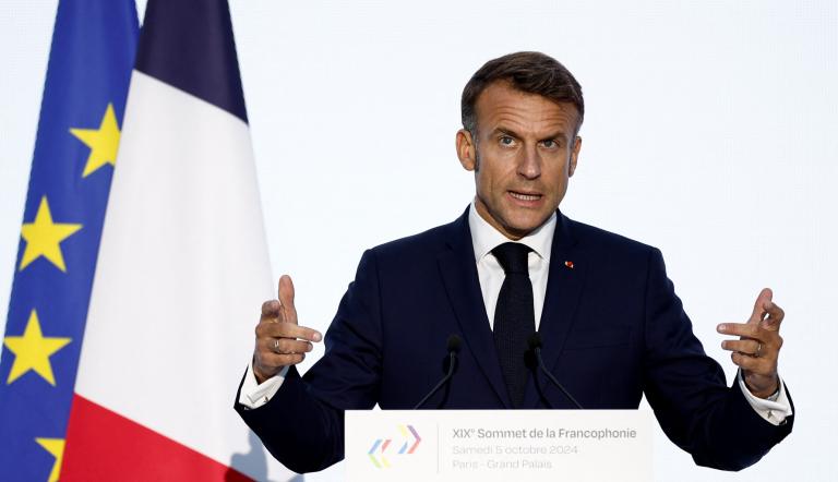 Emmanuel Macron, presidente de Francia.