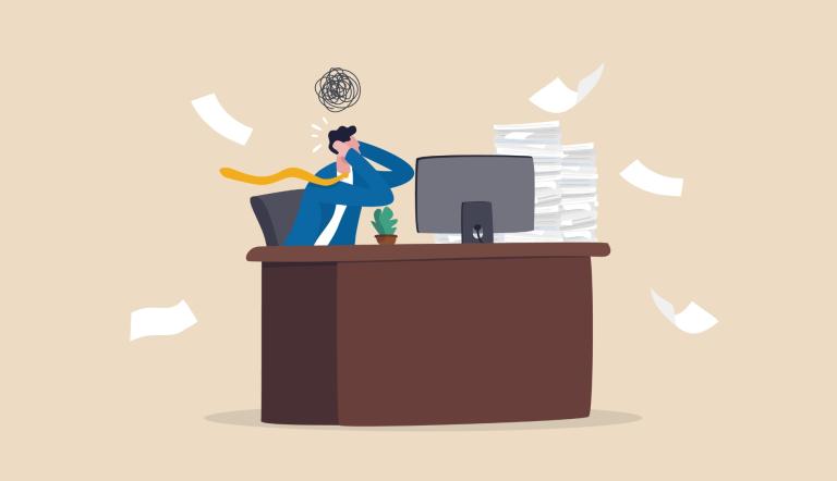 El estrés laboral es el padecimiento más común provocado por el entorno de trabajo