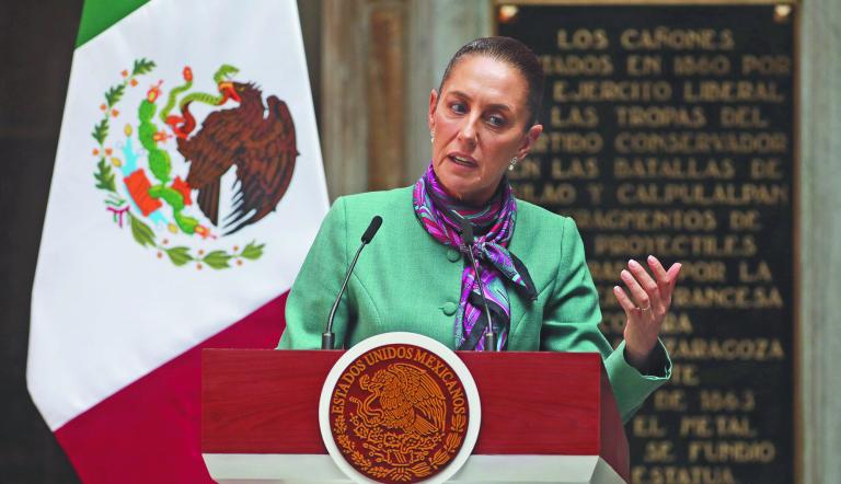 La presidenta Claudia Sheinbaum es la primera ocasión que habla sobre Venezuela.