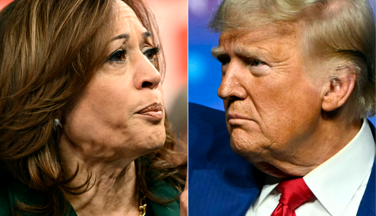 Kamala Harris y Donald Trump, candidatos a la presidencia de Estados Unidos.