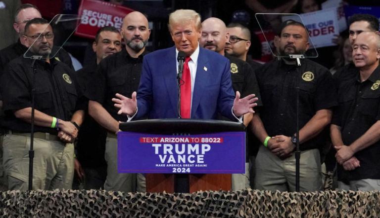 Se espera que Donald Trump movilice a agencias de todo el Gobierno de Estados Unidos para que le ayuden a deportar a un número récord de migrantes, basándose en los esfuerzos de su primer mandato para aprovechar todos los recursos disponibles y presionar a las jurisdicciones denominadas "santuario" para que cooperen, según seis exfuncionarios y aliados de Trump.
Para más información del tema, visita: https://www.eleconomista.com.mx/internacionales/plan-deportaciones-masivas-gobierno-trump-y-quiere-impedirselo-20241106-733086.html
¡Síguenos en nuestras redes sociales para mantenerte informado!
Twitter: https://twitter.com/eleconomista
Facebook: https://www.facebook.com/ElEconomista.mx
Instagram: https://www.instagram.com/eleconomistamx
LinkedIn: https://www.linkedin.com/company/el-economista/
#ElEconomista #EETV