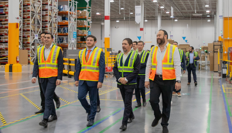 Amazón México inauguró su segundo centro de envíos en Nuevo León.