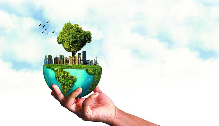 United Nations Climate Change Conference COP29 Baku, Azerbaijan. In Solidarity for a Green World