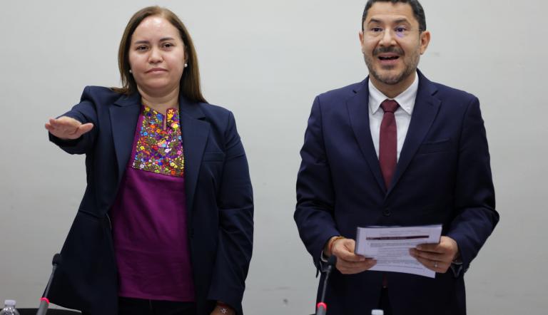 Designa Martí Batres a Jabnely Maldonado Meza como vocal ejecutiva del Fovissste.
