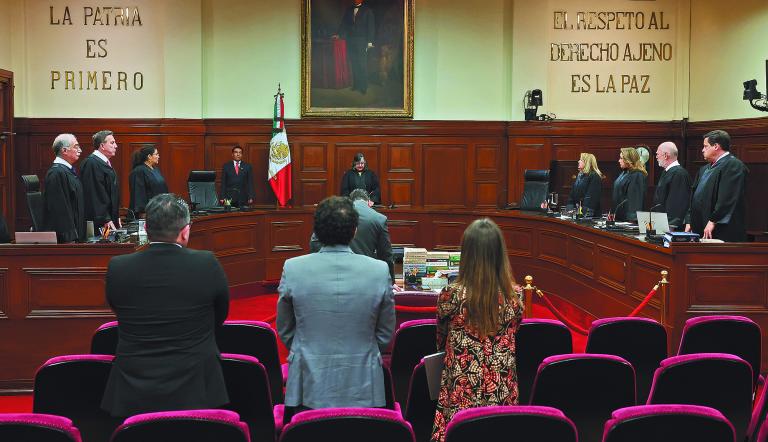 La SCJN regresó en diciembre a la Tesofe 853.9 millones de pesos.