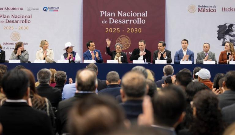 Foro de Gobernanza con Justicia y Participación Ciudadana del Plan Nacional de Desarrollo 2025-2030, en Querétaro.