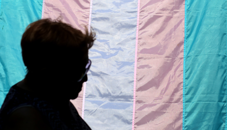 Bandera transgenero.