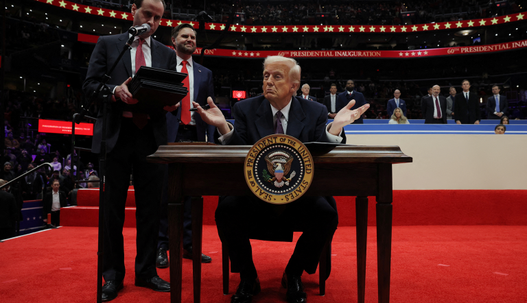 Donald Trump, presidente de Estados Unidos.
