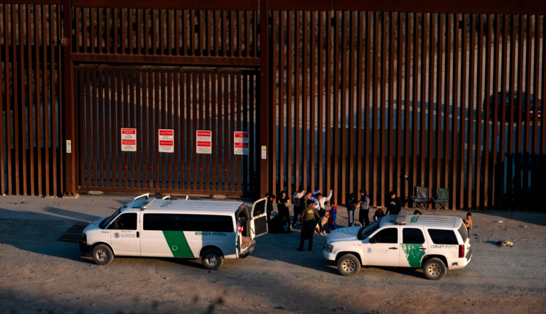 Border patrol en San Diego.