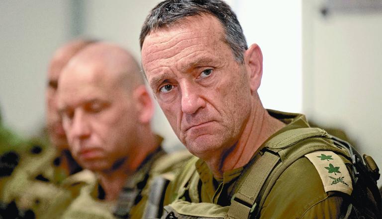 El jefe del Estado Mayor israelí, Herzi Halev, en imagen del 14 de agosto del 2024.