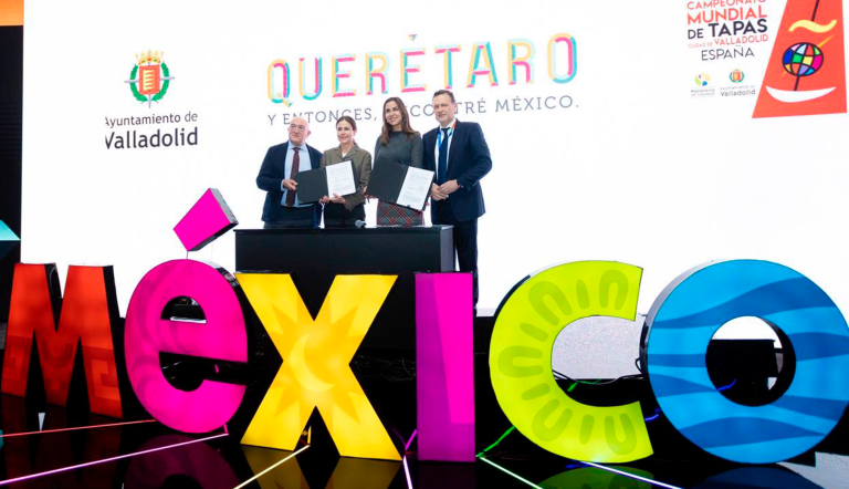 El gobernador de Querétaro encabezó la firma de un convenio de colaboración con el Ayuntamiento de Valladolid, que refuerza la alianza entre ambas regiones para destacar su riqueza gastronómica.