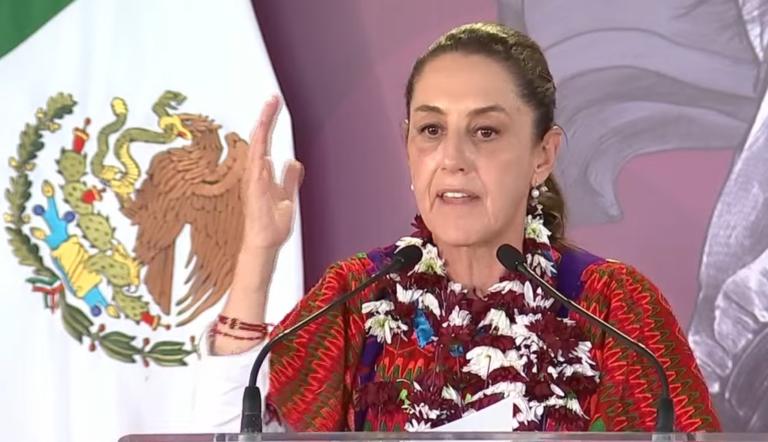 Claudia Sheinbaum de gira por Oaxaca.