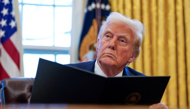 El presidente de Estados Unidos, Donald Trump