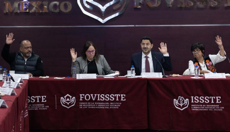 Funcionarios del Issste, Fovissste y Sedatu aprobaron nuevos esquemas de acceso a la vivienda.
