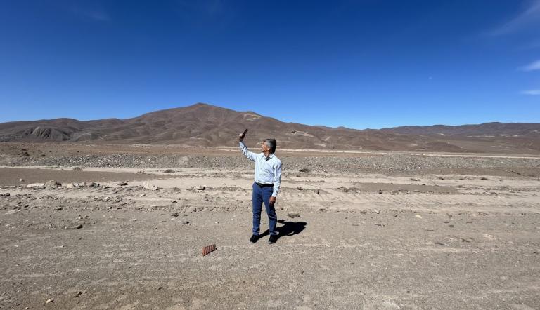 Se trata de una comunicación realizada en la provincia de Diego de Almagro, en Atacama y a 1,100 kilómetros de Santiago de Chile. Foto: Especial.