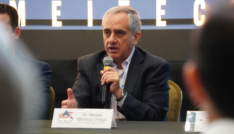 Manuel Montoya, director general del Clúster Automotriz de Nuevo León (CLAUT).
