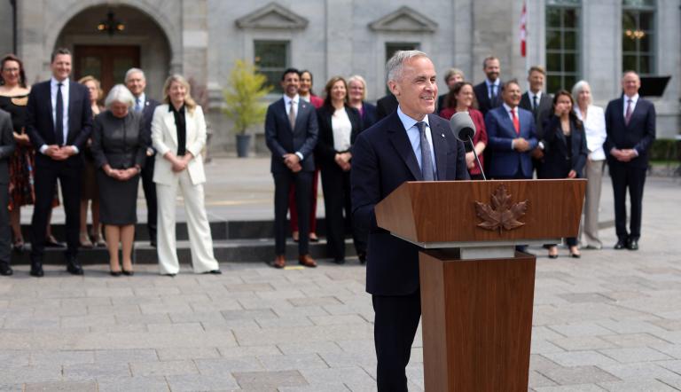 Mark Carney prometió que su gobierno trabajará para proteger la soberanía de Canadá.