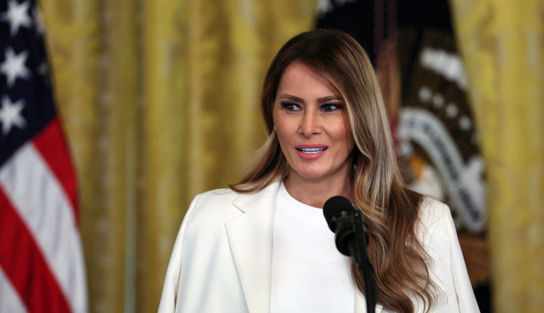 Melania Trump, primera dama de Estados Unidos.