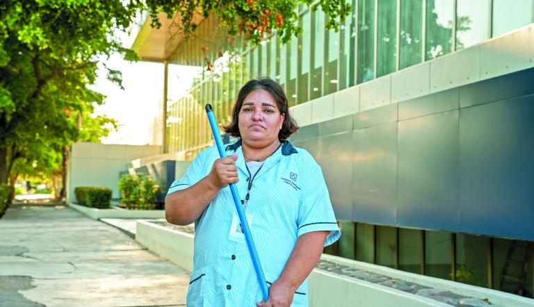 En la firma Limpieza Inteligente, nueve de cada 10 colaboradoras son mujeres mayores de 50 años