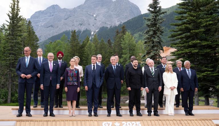 Los miembros del G7. Foto: Reuters