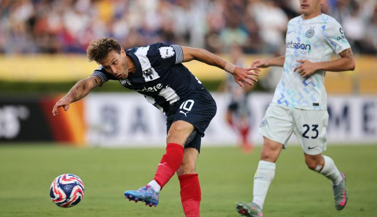 Monterrey contra Inter de Milán en el Mundial de Clubes. Foto: Reuters