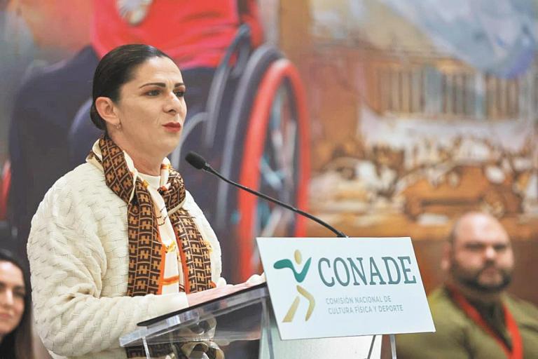 Ana Gabriela Guevara, directora de la Conade