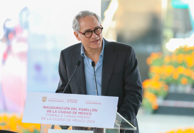 Inauguración del Pabellón de la Ciudad de México.