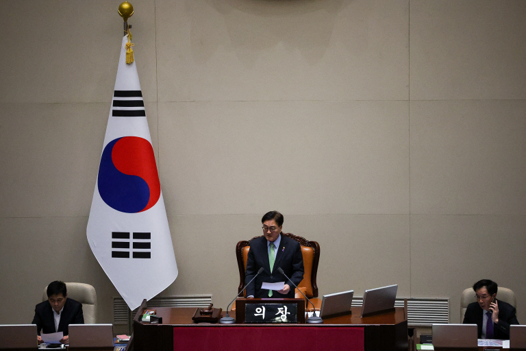 Yoon Suk Yeol, presidente de Corea del Sur.