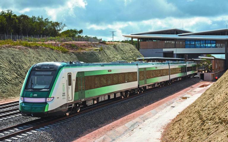 Se plantea una reducción de 50% al presupuesto del Tren Maya. FOTO: MICHAEL BALAM/CUARTOSCURO.COM