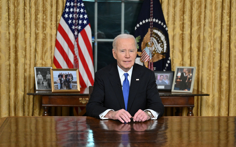 Joe Biden, presidente saliente de Estados Unidos.