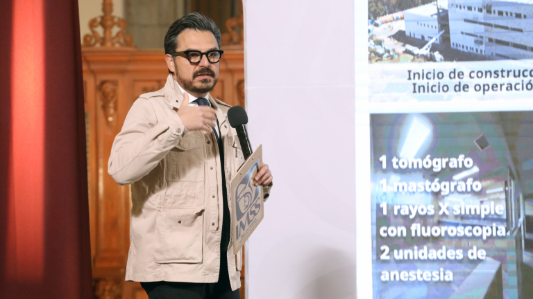 Zoé Robledo, director general del Instituto Mexicano del Seguro Social.