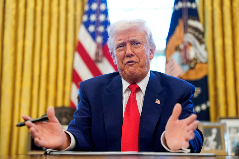 Donald Trump, presidente de Estados Unidos.