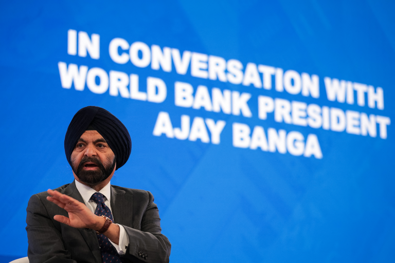 Ajay Banga, presidente del Banco Mundial.