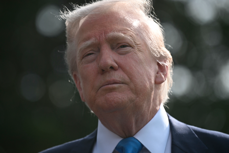 Donald Trump, presidente de Estados Unidos.
