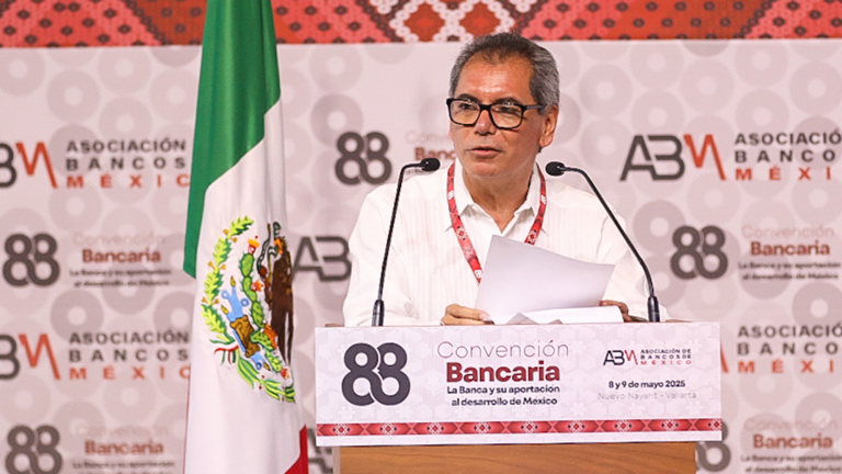 El secretario de Hacienda y Crédito Público, Edgar Amador Zamora, participó en la 88 Convención Bancaria.