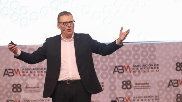 James Robinson, Premio Nobel de Economía 2024, en su participación en la 88 Convención Bancaria
