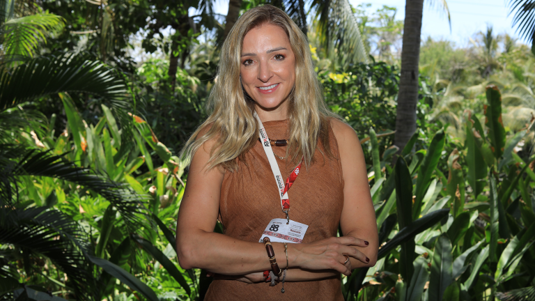 María Ariza, directora general de la Bolsa Institucional de Valores.