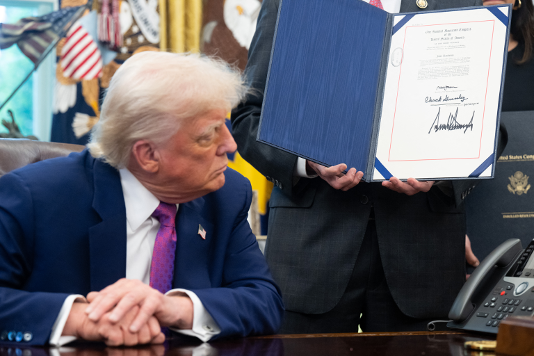 Donald Trump, presidente de Estados Unidos.