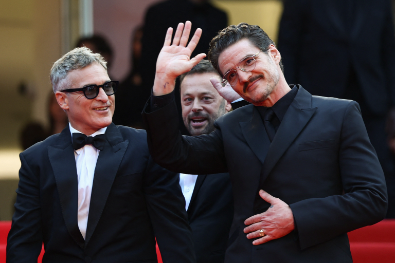 Joaquin Phoenix y Pedro Pascal en el Festival de Cannes.
