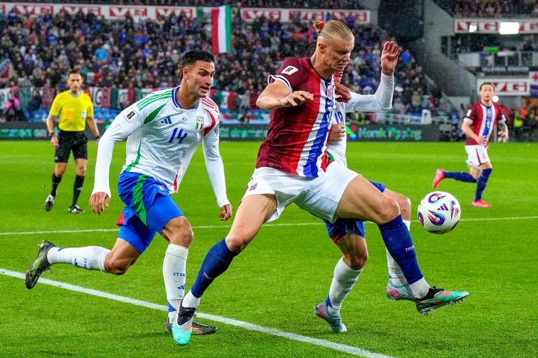 Italia vs. Noruega.