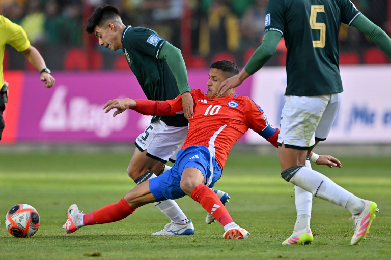 Chile vs. Bolivia en eliminatorias.