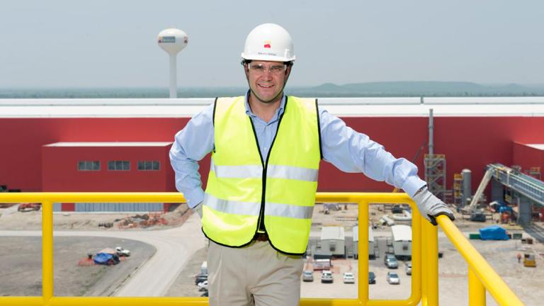 Máximo Vedoya, nuevo CEO de Ternium México. Foto: Cortesía Ternium México