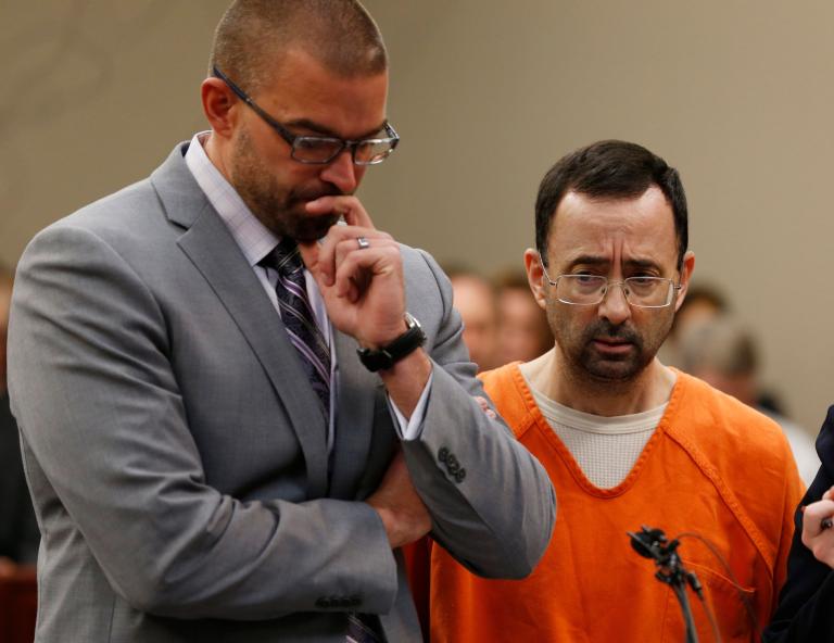 Larry Nassar medico de la selección de gimnasia de Estados Unidos