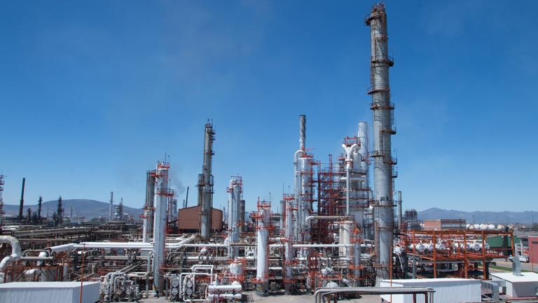 REFINERIA TULA - ASPECTOS DE LA REFINERIA DE PEMEX EN TULA, HIDALGO.