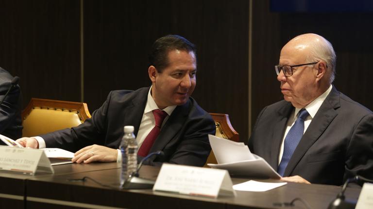 EN LA SECRETARIA DE SALUD, SE REALIZO LA CONFERENCIA DE PRESA, DE LA PRESENTACION DE DECIMO SEXTO PAQUETE DE  LIBERACION DE MEDICAMENTOS GENERICOS, CON LA PRESENCIA DE GUILLERMO FUNES PRES. DE CANIFARMA, JULIO SANCHEZ Y TEPOZ COMISIONADO FEDERAL COFEPRIS, JOSE NARRO ROBLES SECRETARIO DE SALUD, ANTONIO CHEMOR COMISIONADO NACIONAL DE LA PROTECCION D ELA SALUD Y DAGOBERTO CORTEZ PRES. DE LA ANAFAM. ERIC LUGO