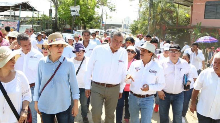 Adán Augusto López Hernández, candidato a gobernador de Tabasco.