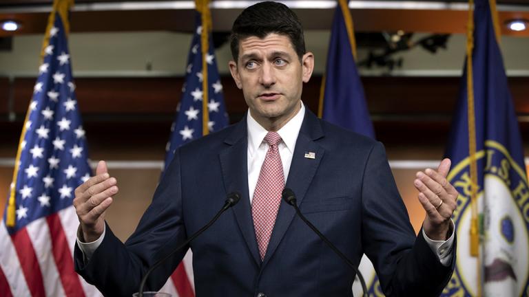 Paul Ryan - Speaker of the House Paul Ryan, R-Wis., meets with reporters during his weekly news conference on Capitol Hill in Washington, Thursday, May 10, 2018. Ryan lauded the release of three Americans by North Korea as a good faith gesture ahead of talks between President Donald Trump and North Korea