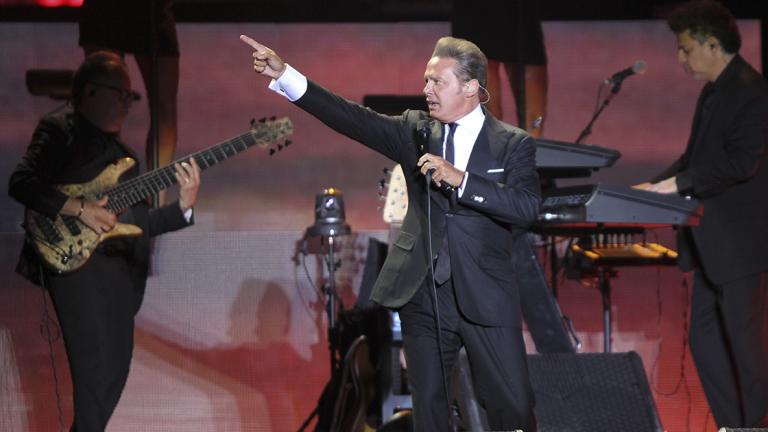 Luis Miguel, en León, Guanajuato, en abril de 2018. Foto: Cuartoscuro